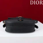 Dior Women Medium Dior Bobby Bag Black Grained Calfskin M9337USKU