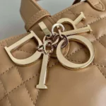 Dior Women Medium Dior Toujours Bag Medium Tan Macrocannage Calfskin