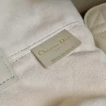 Dior Women Medium Dior Toujours Bag Powder Beige Macrocannage Calfskin