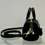 Dior Women Nano Dior Groove 17 Bag Black Macrocannage Calfskin