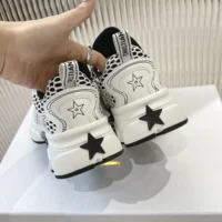 Dior Women Vibe Sneaker White Mesh Printed with Dior Oblique Motif (1)