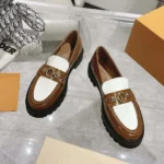 Louis Vuitton LV Women District Flat Loafer-Brown 1AGXLN