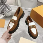 Louis Vuitton LV Women District Flat Loafer-Brown 1AGXLN