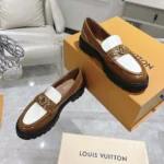 Louis Vuitton LV Women District Flat Loafer-Brown 1AGXLN