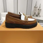 Louis Vuitton LV Women District Flat Loafer-Brown 1AGXLN