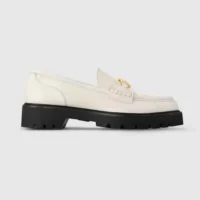 Louis Vuitton LV Women District Flat Loafer-White 1AGXIZ