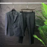 Louis Vuitton Herren Smokinghose aus Wolle - Schwarz