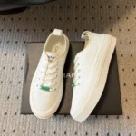 Chanel Dam Sneaker med snörning - Vit