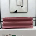 Chanel Damen Logo Handtasche Single Shoulder Kalbsleder-Pink