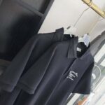 Dior Men Logo-embroidered Cotton Polo shirt-Black