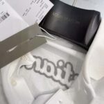 Dior Men Logo-embroidered Cotton Polo shirt-White