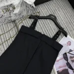 Dior Women Blouse Black Cotton Poplin 521B87A3356_X9000