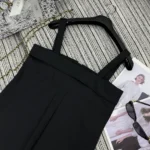 Dior Women Blouse Black Cotton Poplin 521B87A3356_X9000