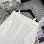 Dior Women Blouse White Cotton Poplin 521B85A3356_X0100