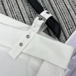 Dior Women Blouse White Cotton Poplin 521B85A3356_X0100