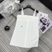 Dior Women Blouse White Cotton Poplin 521B87A3356_X0100 (1)