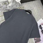 Dior Women DIOR AND HYLTON NEL T-Shirt Relaxed Fit Navy Blue Cotton Jersey