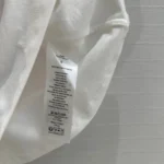 Dior Women Miss Dior T-Shirt White Cotton Jersey with Bright Pink Miss Dior Graffiti Motif