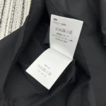 Dior Women Shirtdress Black Lightweight Cotton and Silk Poplin