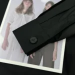 Dior Women Shirtdress Black Lightweight Cotton and Silk Poplin