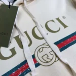 Gucci Men GG Cotton Jersey Sweatshirt Gucci Print-White