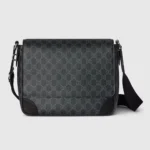 Gucci Men GG Emblem Medium Crossbody Bag 821154FAED41000