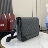 Gucci Men GG Emblem Medium Crossbody Bag 821154FAED41000 (1)