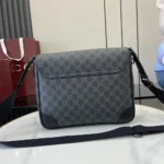 Gucci Men GG Emblem Medium Crossbody Bag 821154FAED41000