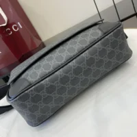 Gucci Men GG Emblem Medium Crossbody Bag 821154FAED41000 (1)
