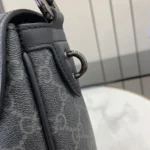 Gucci Men GG Emblem Medium Crossbody Bag 821154FAED41000