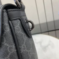Gucci Men GG Emblem Medium Crossbody Bag 821154FAED41000 (1)