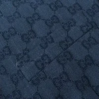 Gucci Men Gucci Checkered Oversized Blazer-Navy (1)