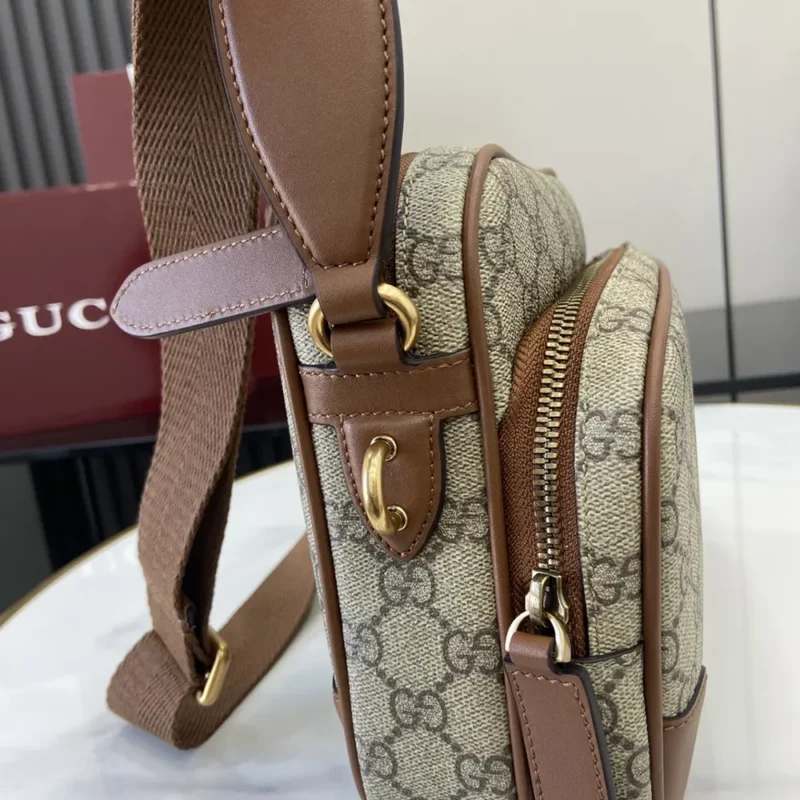 Gucci Unisex GG Emblem Medium Crossbody Bag 821160FAED39786