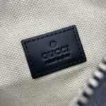 Gucci Unisex GG Emblem Small Belt Bag-Gray 821165FAED91000
