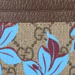 Gucci Unisex GG Printed Card Case Wallet-841149FAE0D9846