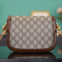 Gucci Unisex Horsebit 1955 Small Shoulder Bag 658574HUHHG8565 (1)