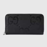 Gucci Unisex Jumbo GG Zip Around Wallet ‎739484AABY01000