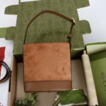 Gucci Women 73 Mini Bucket Bag-Brown 833665CAAAV2718