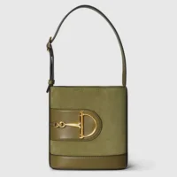 Gucci Women 73 Mini Bucket Bag-Green 833665CAAAV3706 (1)
