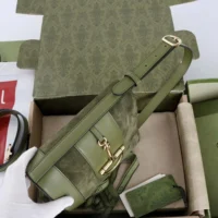 Gucci Women 73 Mini Bucket Bag-Green 833665CAAAV3706 (1)