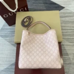 Gucci Women G Rmblem Mini Bucket Bag-Light Pink 815118FAD6L8459