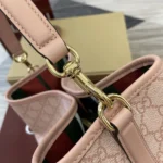 Gucci Women G Rmblem Mini Bucket Bag-Light Pink 815118FAD6L8459