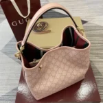 Gucci Women G Rmblem Mini Bucket Bag-Light Pink 815118FAD6L8459