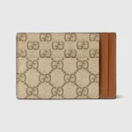 Gucci Women GG Emblem Card Case-Brown 821208FAED09786