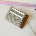 Gucci Women GG Emblem Card Case-Brown 821208FAED09786