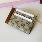 Gucci Women GG Emblem Card Case-Brown 821208FAED09786