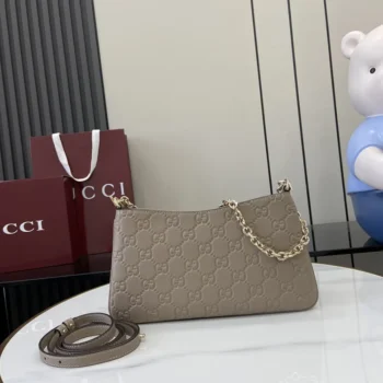 Gucci Women GG Emblem Medium Shoulder Bag 815277AAEEM1523