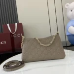 Gucci Women GG Emblem Medium Shoulder Bag 815277AAEEM1523
