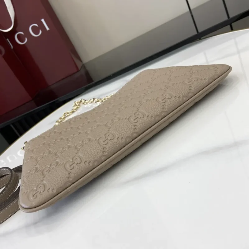 Gucci Women GG Emblem Medium Shoulder Bag 815277AAEEM1523
