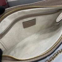 Gucci Women GG Emblem Medium Shoulder Bag 815277AAEEM1523 (1)